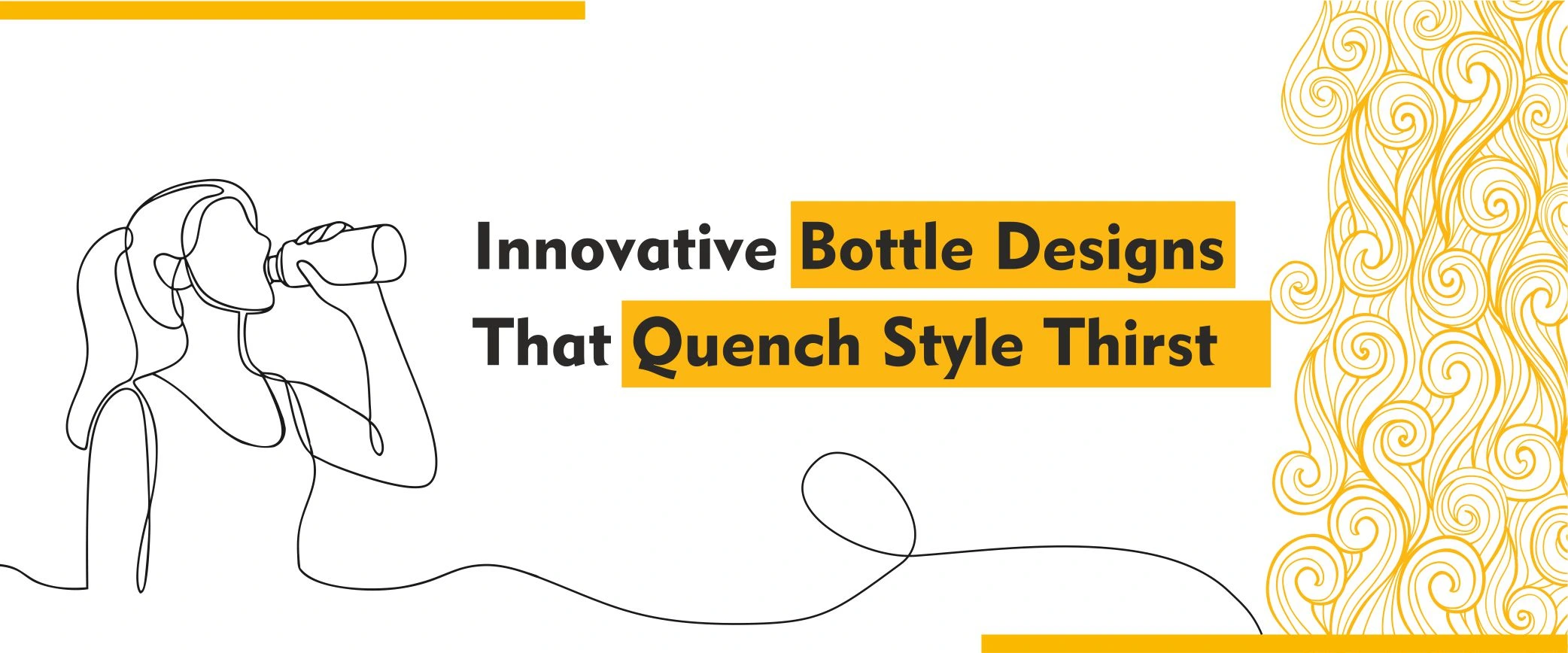 water bottle label shape ideas